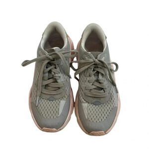 Sorel Shoes Womens Kinetic Rnegd Sneakers NL4145-081 Dove Gray Peach Size 7